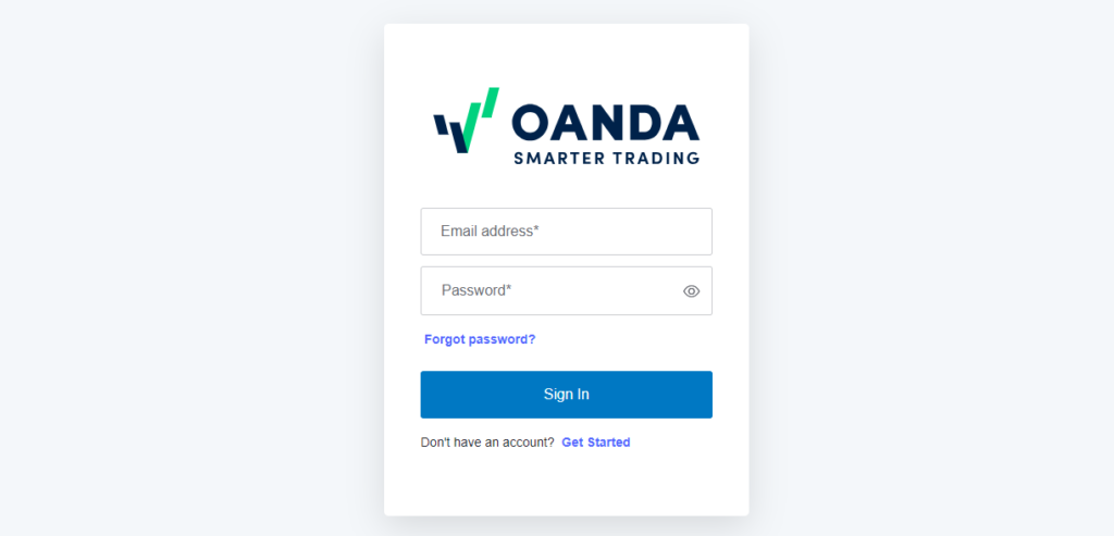 Oanda Login Account