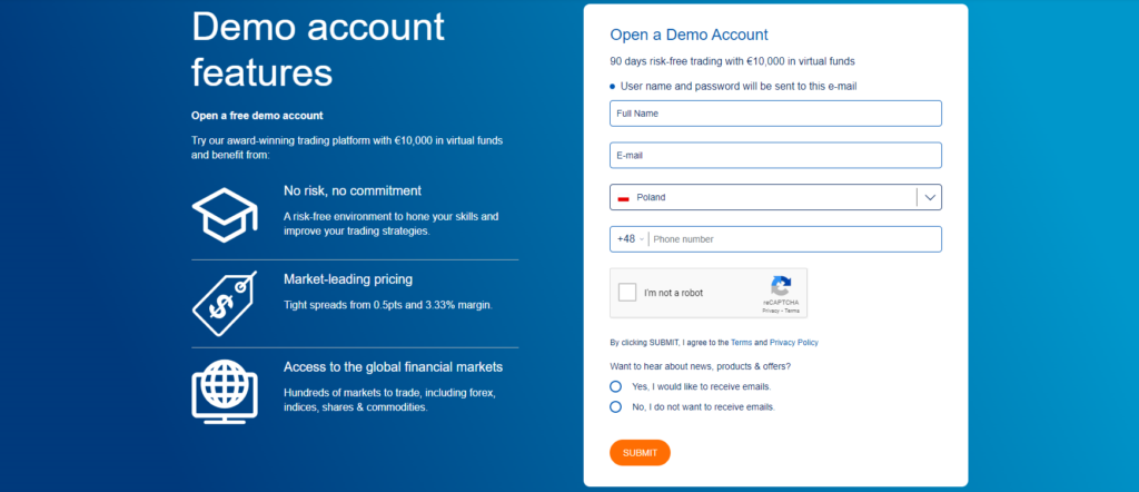 Forex.com Signup/Login Creation For Demo Account