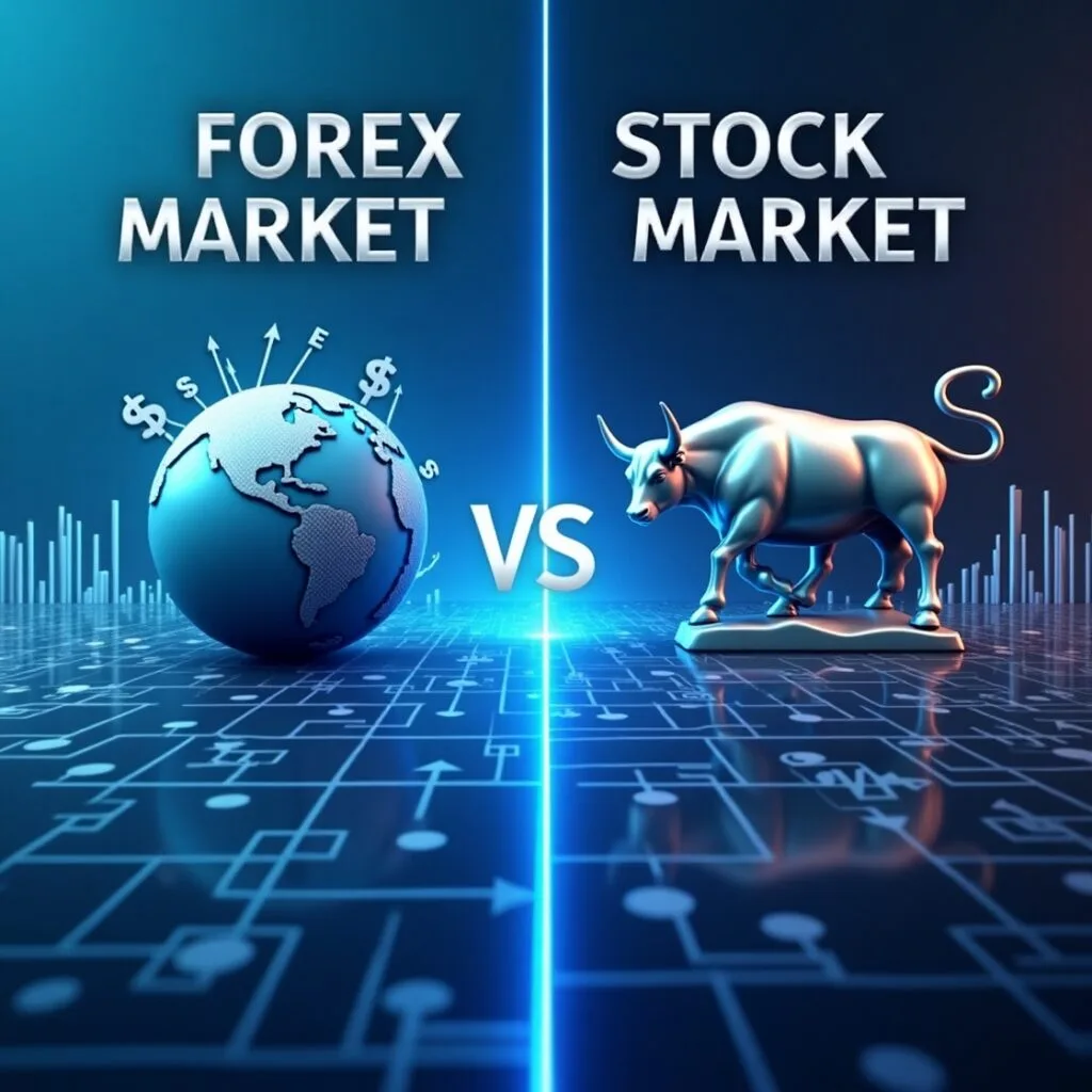 Why Forex Looks More Promising as the Stock Market Slows Down 1 Forex Markets vs Stock Market